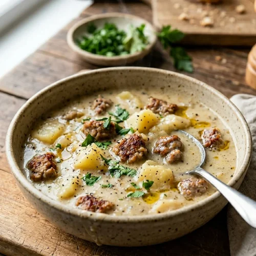 Creamy Sausage Potato Soup