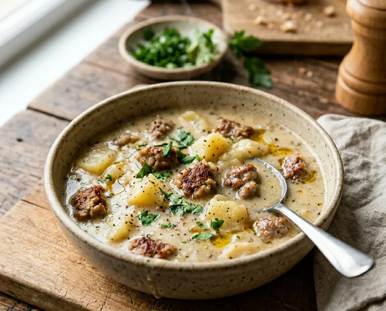 Creamy Sausage Potato Soup