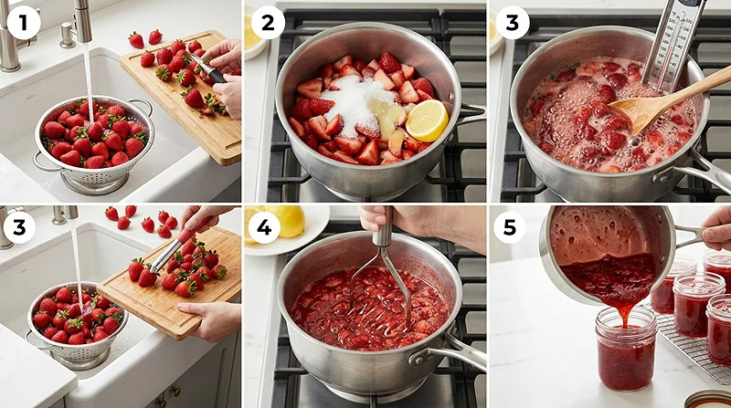 Easy Strawberry Jam Recipe