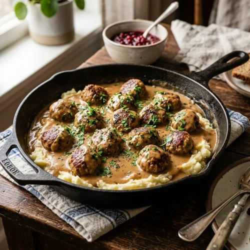 Easy Swedish Meatballs
