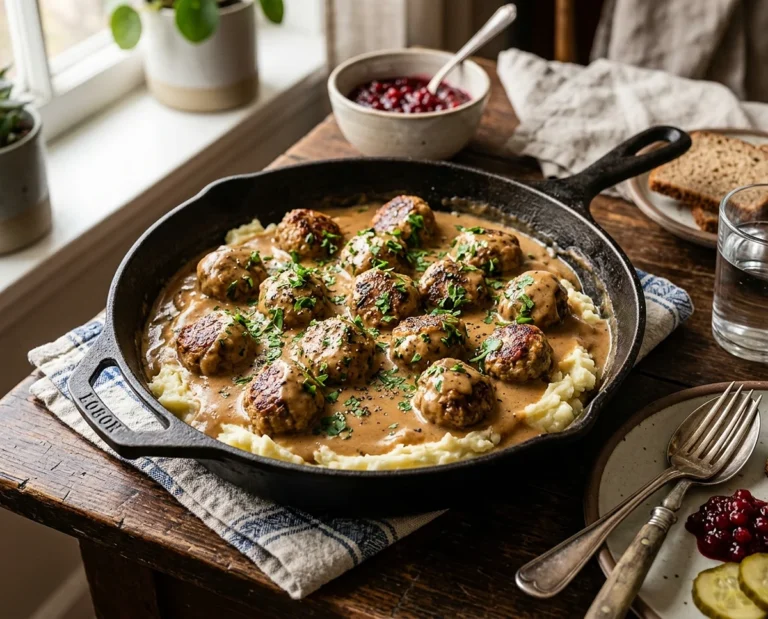 Easy Swedish Meatballs