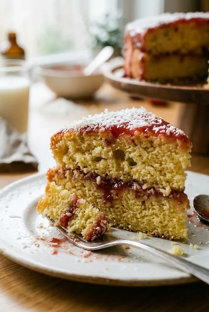 Fluffy Eggless Vanilla Cake