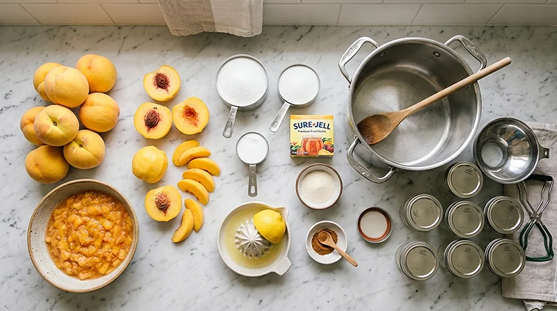 Fresh Peach Jam
