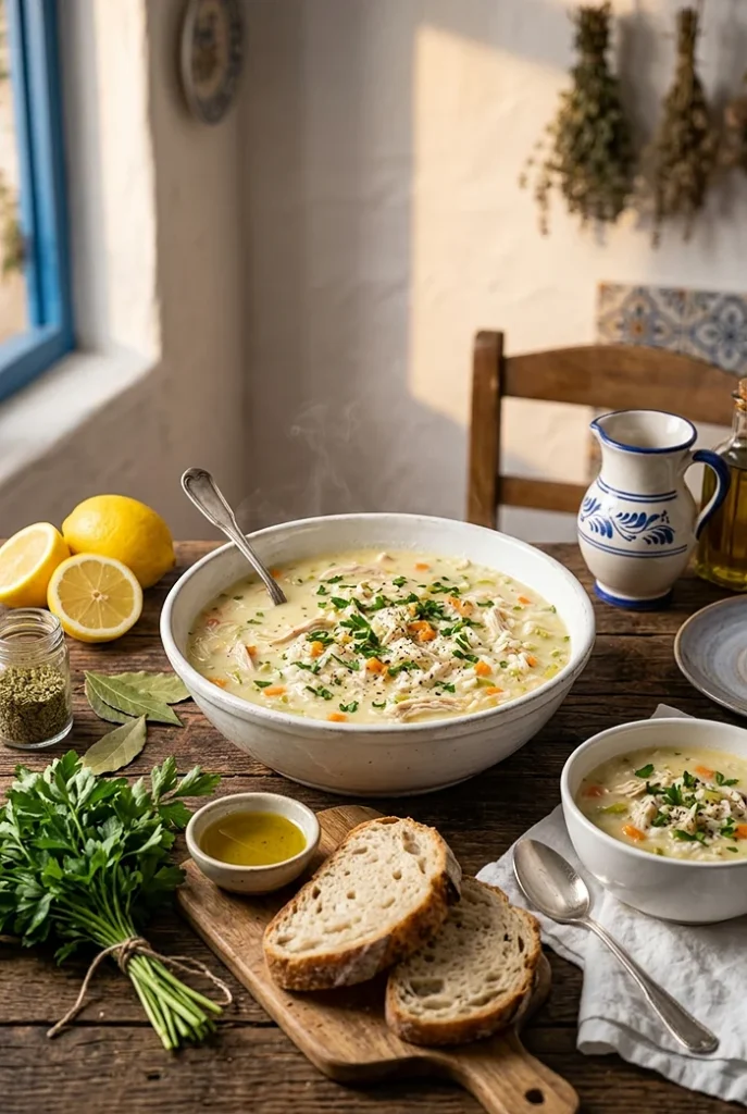 Greek Lemon and Rice Soup Recipe 4 Greek Comfort Food Soup