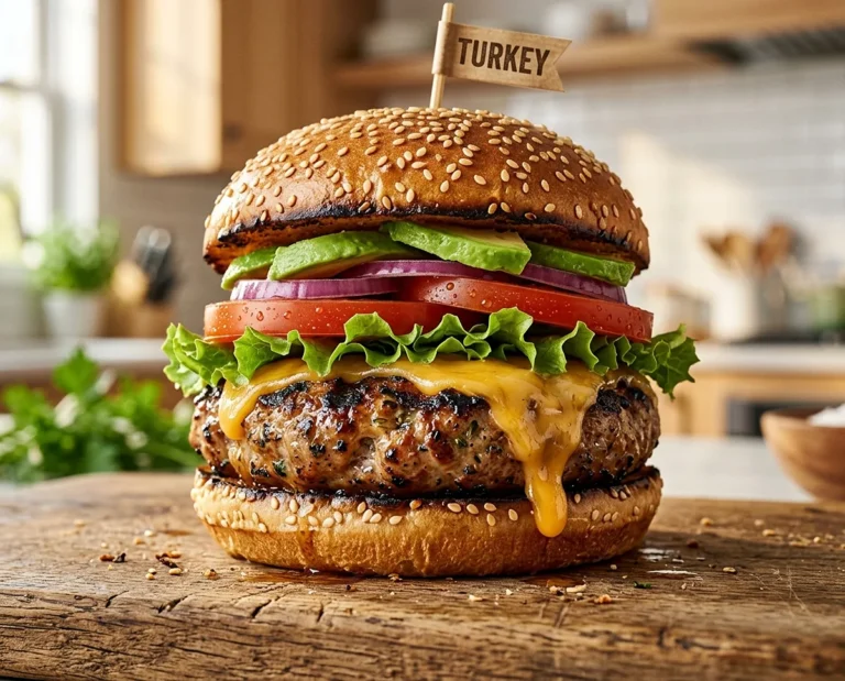 Grilled Turkey Burgers