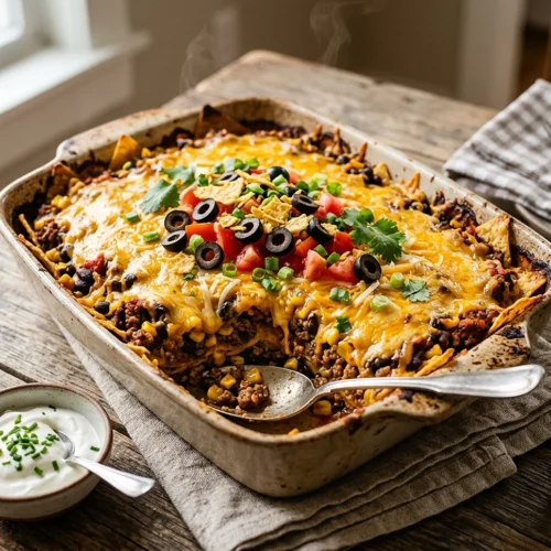 Ground Beef Taco Casserole
