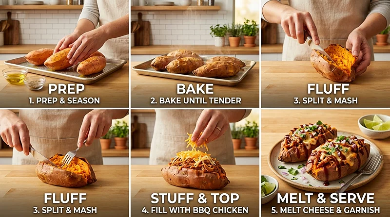 Healthy BBQ Chicken Dinner