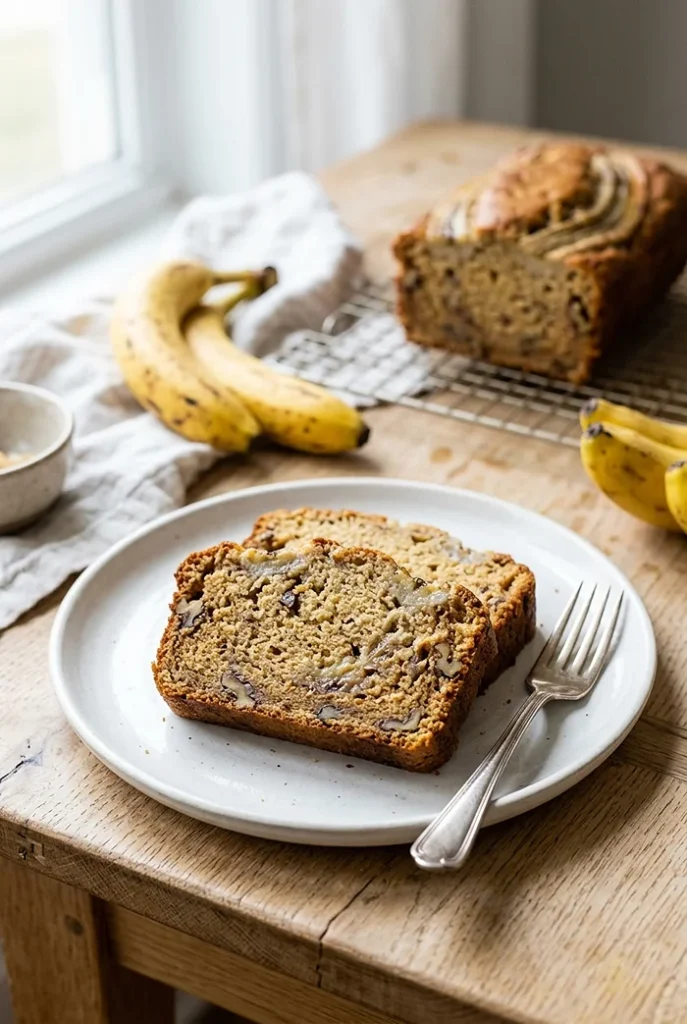 Healthy Banana Bread Dairy Free