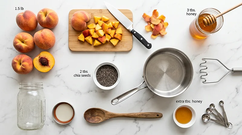 Healthy Peach Jam ​