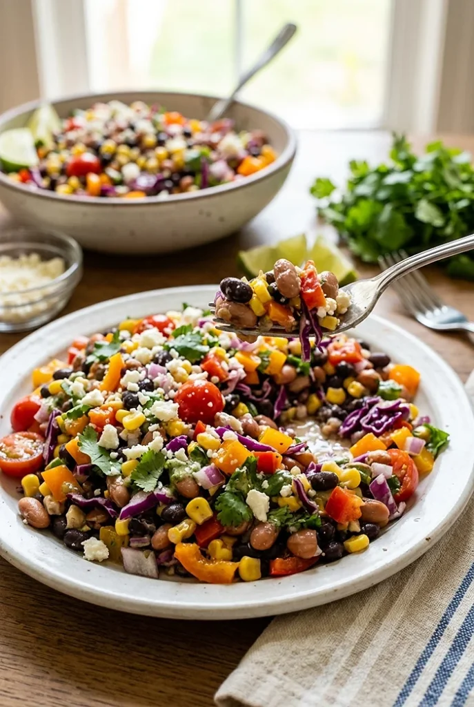High Protein Bean Salad