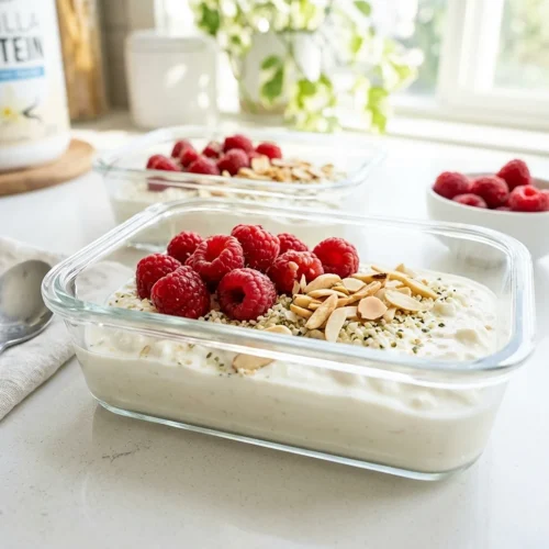 High Protein Cottage Cheese Breakfast Bowl