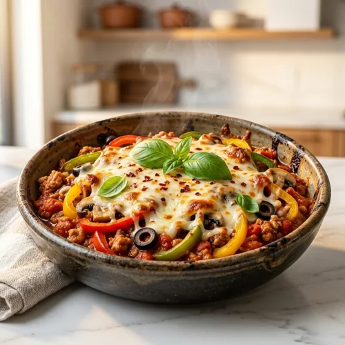 High Protein Pizza Bowls
