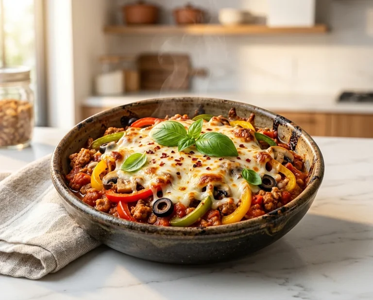 High Protein Pizza Bowls