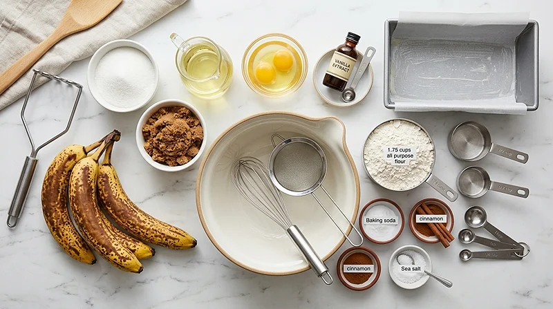 Homemade Dairy Free Banana Bread