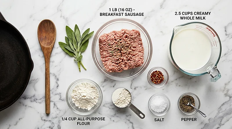 Homemade Sausage Gravy
