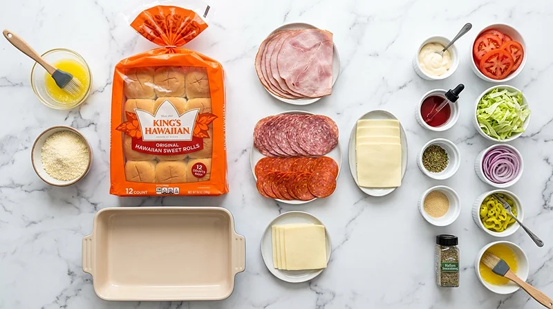 Italian sandwich sliders