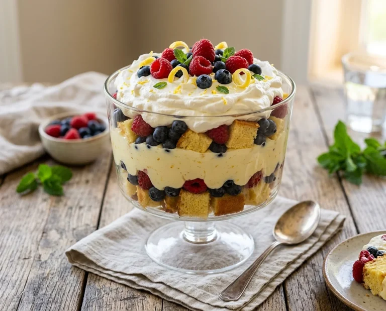 Lemon Berry Trifle