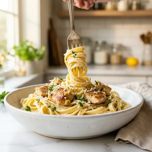 Lemon Garlic Chicken Pasta 5 Lemon Garlic Chicken Pasta