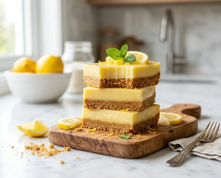 Lemon Icebox Bars