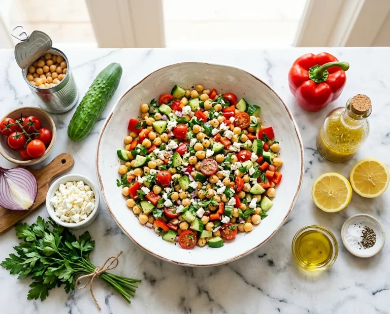 Mediterranean Chickpea Salad