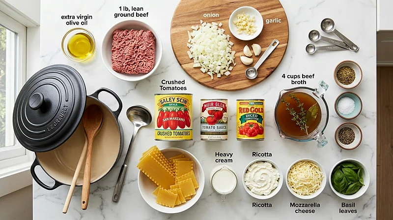 Lasagna Soup Recipe 2 One-Pot Lasagna Soup