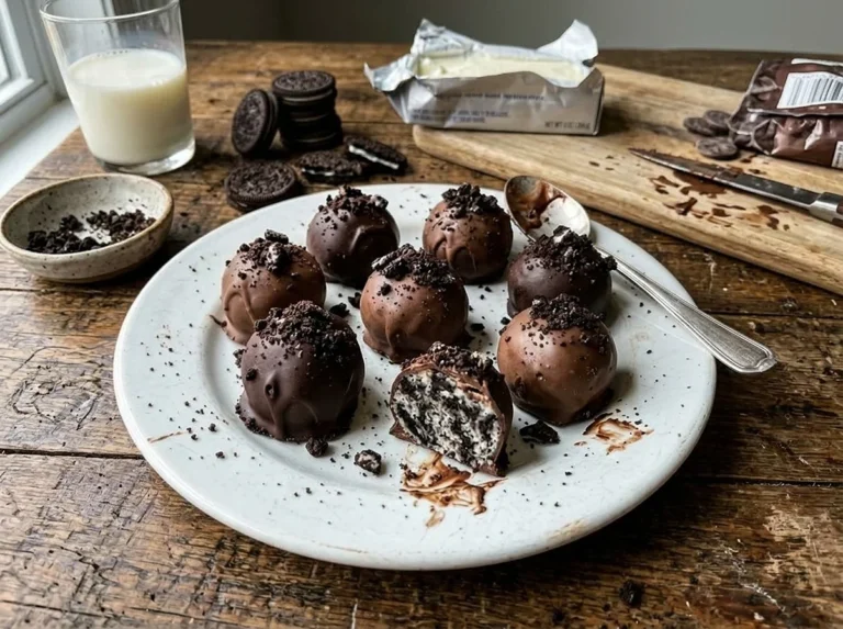 Oreo Truffles with Cream Cheese