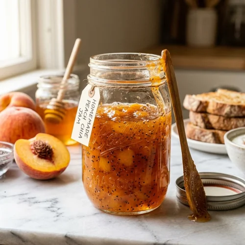 Peach Chia Seed Jam