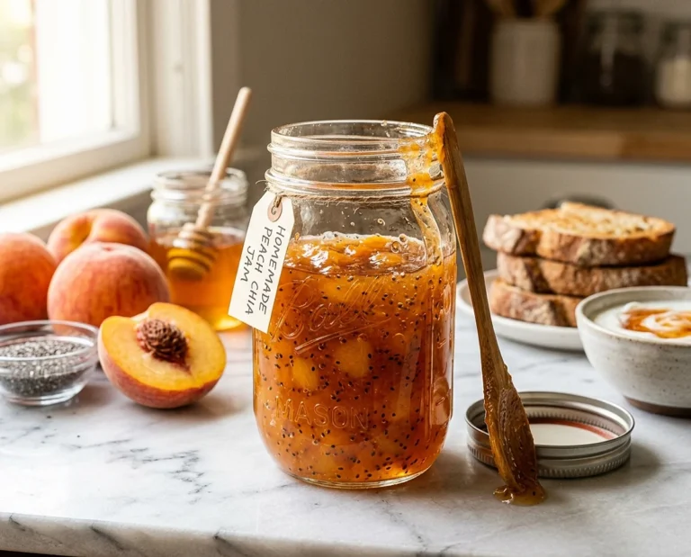 Peach Chia Seed Jam