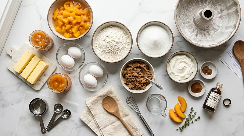 Peach Cobbler Cake