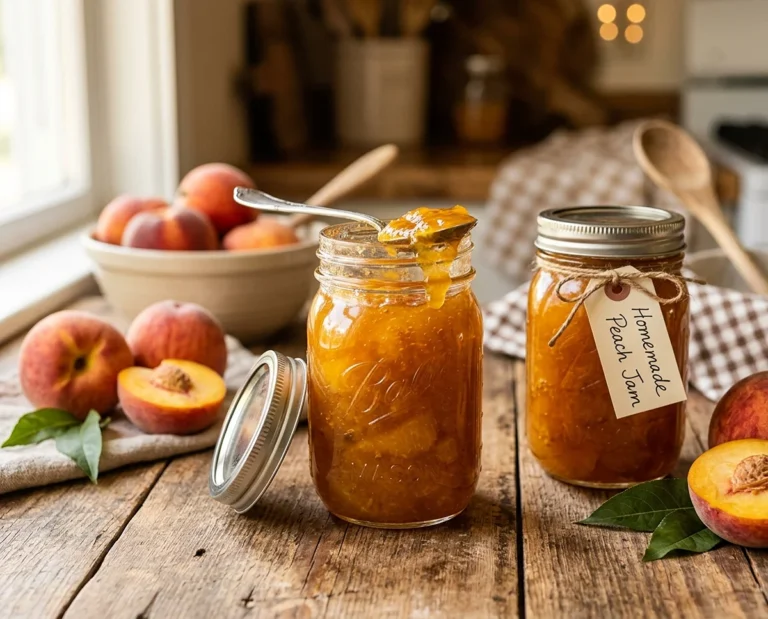 Peach Jam Recipe
