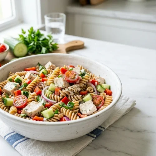 Protein Chicken Pasta Salad 5 Protein Chicken Pasta Salad