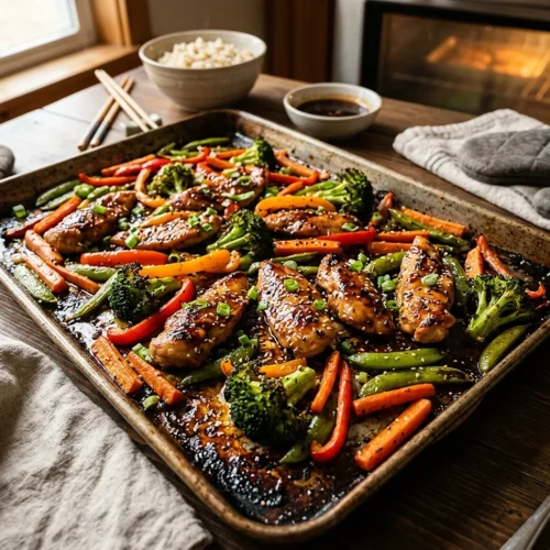 Sheet Pan Teriyaki Chicken