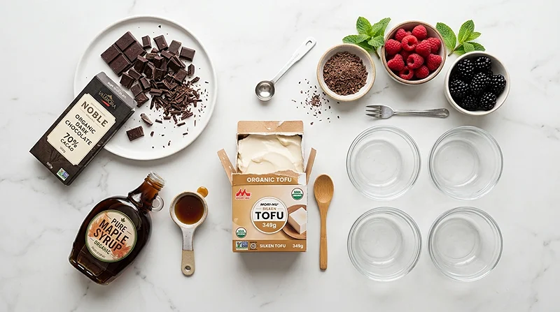 Silken Tofu Chocolate Mousse
