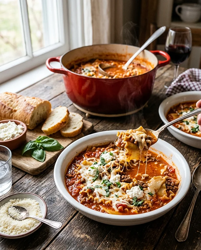 Lasagna Soup Recipe 4 Skillet Lasagna Soup