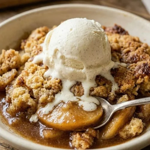 Slow Cooker Apple Cinnamon Dump Cake