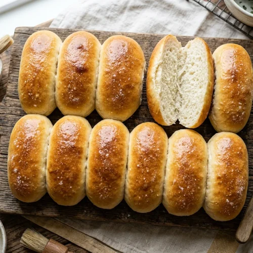 Sourdough Discard Hot Dog Buns 5 Sourdough Discard Hot Dog Buns