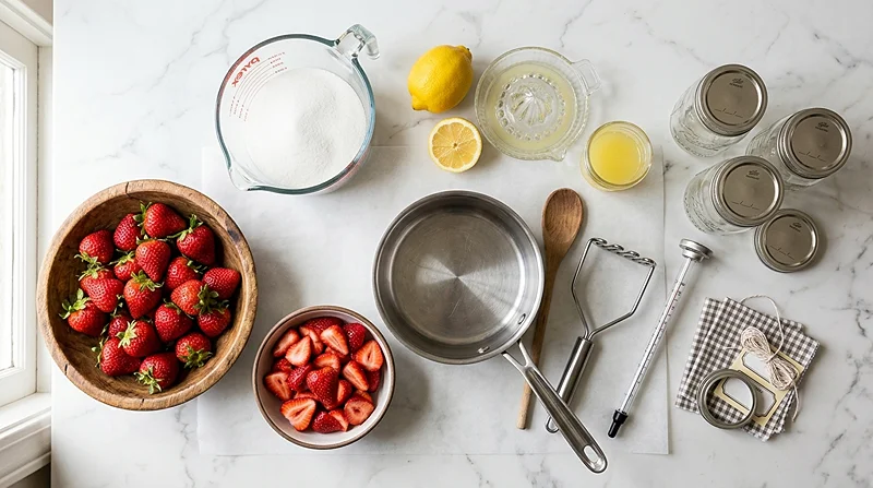Strawberry Preserves Recipe