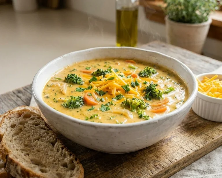 The Best Broccoli Cheese Soup