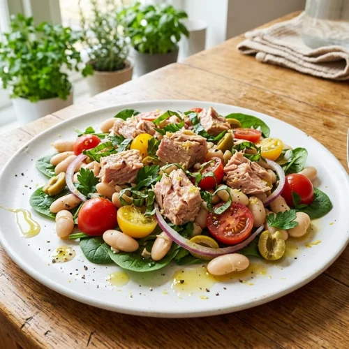 Tuna White Bean Salad