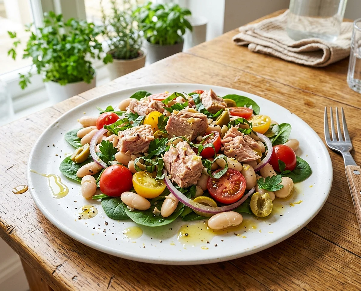 Homemade Salmon Recipes 9 Tuna White Bean Salad