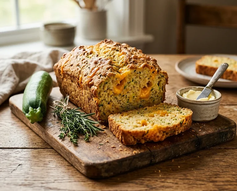 Zucchini Cheddar Quick Bread