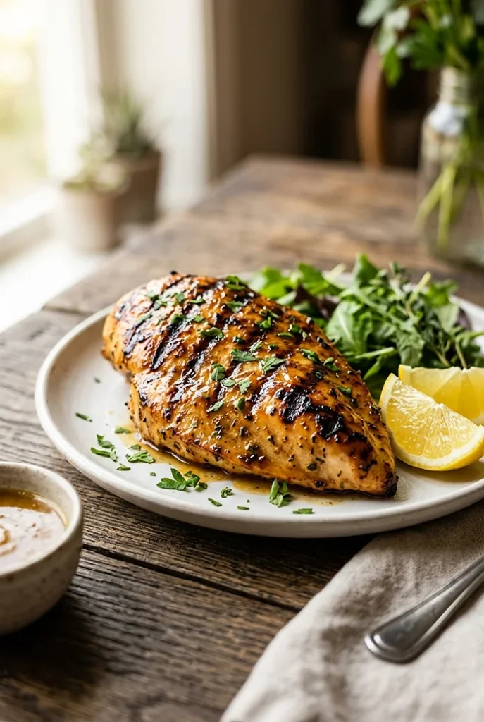 Honey Mustard Grilled Chicken 4 backyard BBQ meals