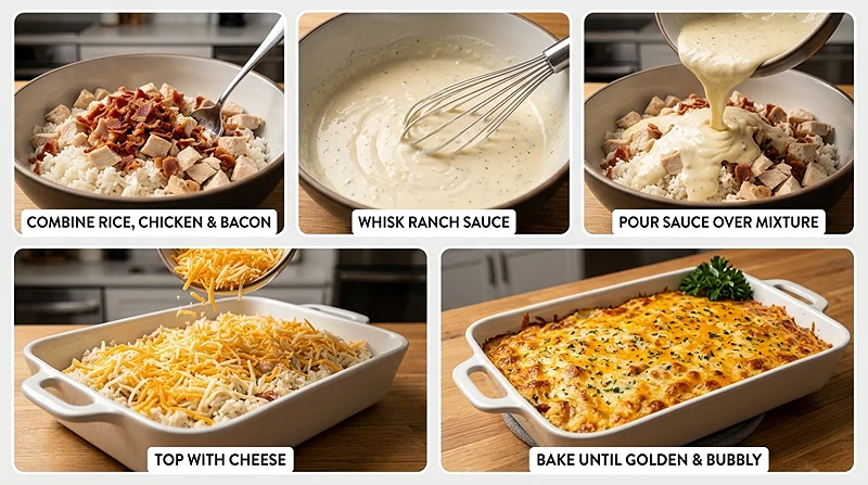 bacon ranch casserole