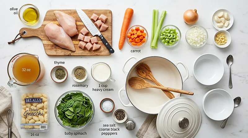 chicken gnocchi soup recipe