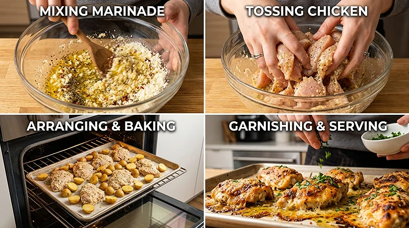 One Pan Garlic Parmesan Chicken 3 chicken recipes