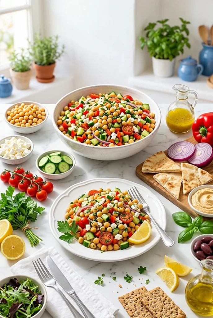 chickpea salad recipe