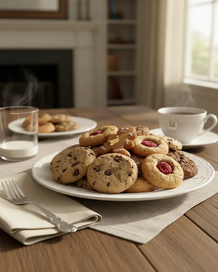Classic & Specialty Cookies serving suggestion