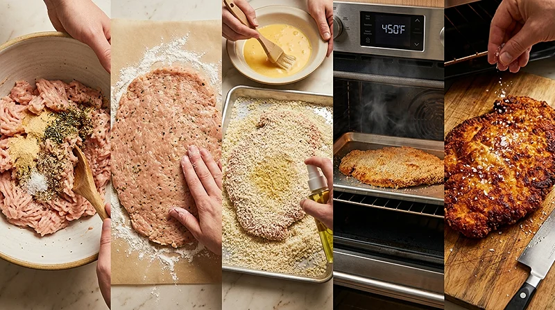 cooked giant store made chicken cutlets​