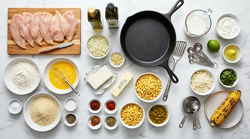 Summer Corn Chicken Skillet 2 corn skillet recipe