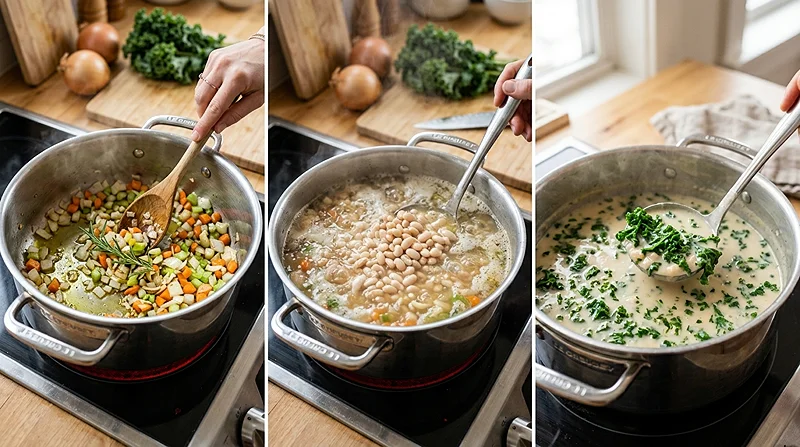 cozy healthy weeknight soup